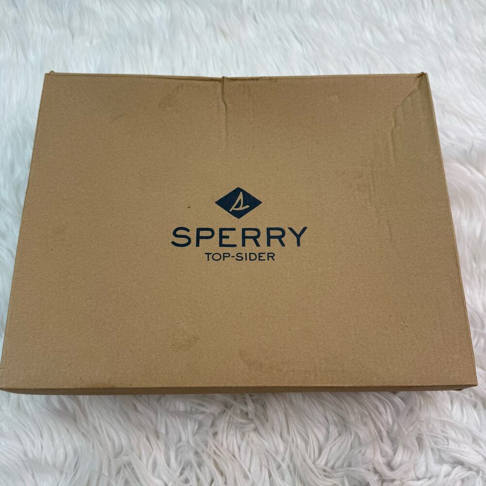 Sperry Women's‎ Saltwater Varsity Stripe Navy/Wine Size 8.5M NIB Coastal Preppy - Picture 9 of 11